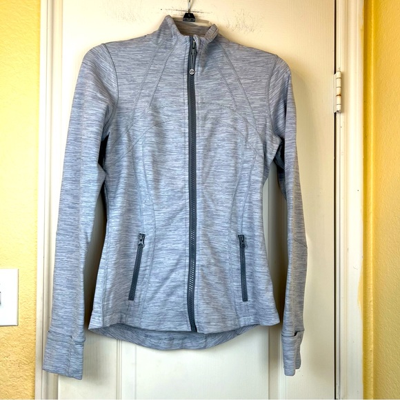 Lululemon Gray Silver Define Women's Jacket Size 8 - Picture 7 of 13